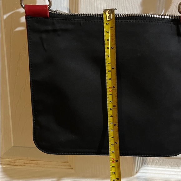 Furla Red Crossbody Bag with Silver Accents - Picture 7 of 13